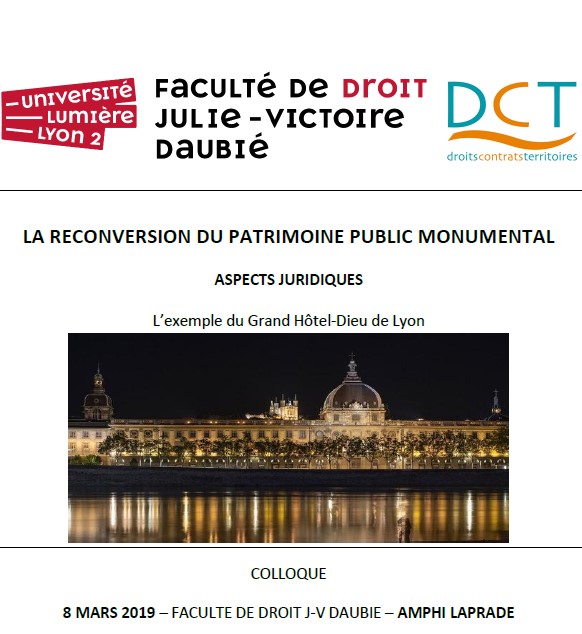 Affiche Reconversion du patrimoine public