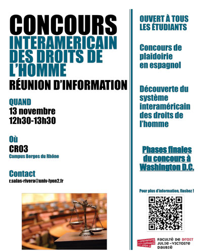 affiche CIDH