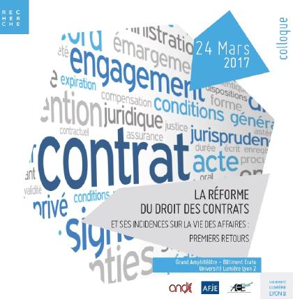 Réforme du droit des contrats