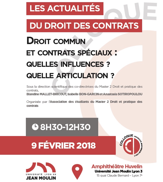 Colloque M2 Dt et pratique des contrats