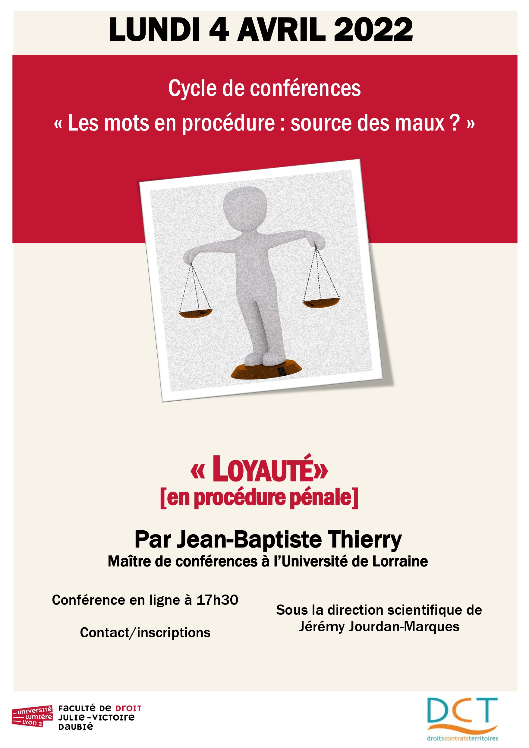 Conférence Loyauté - 4 avril