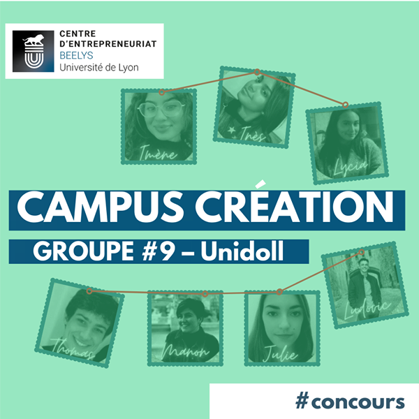 Campus Création : équipe Unidoll